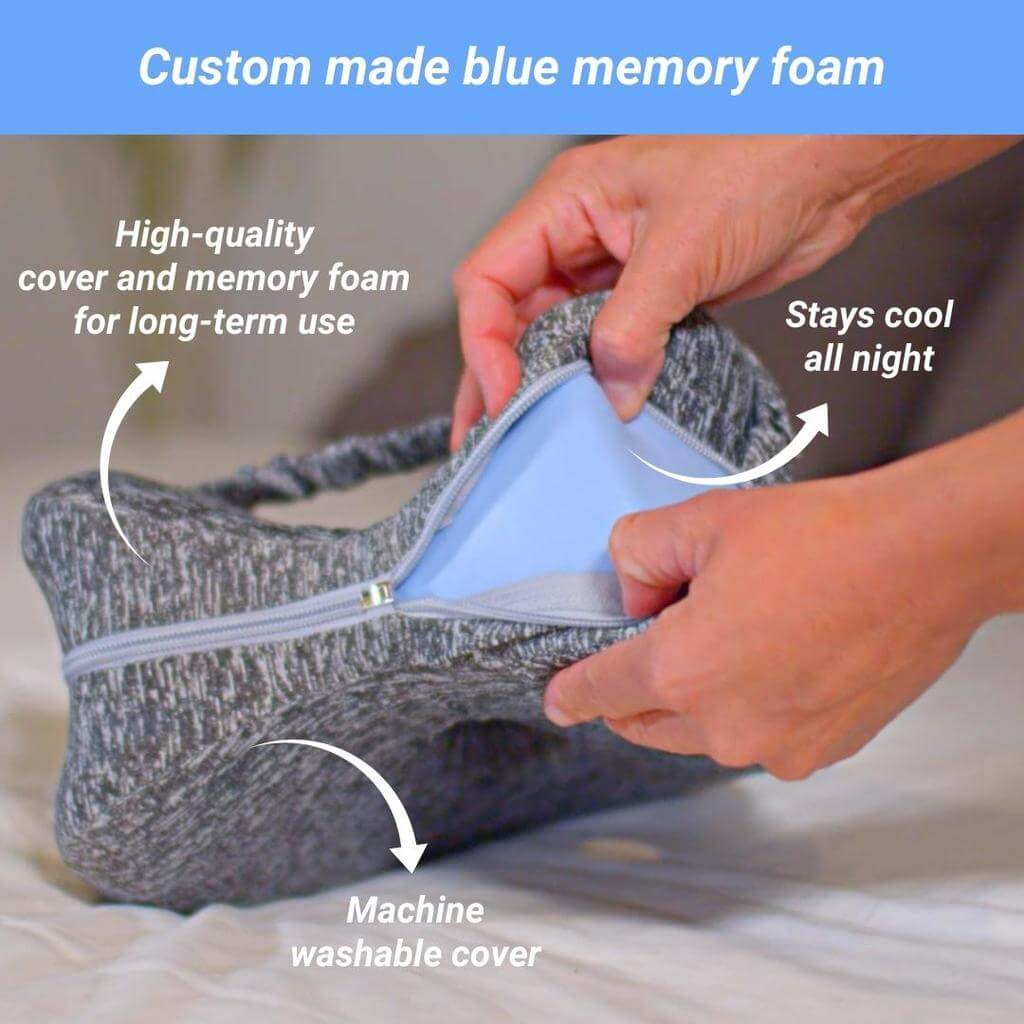Joololo SmoothSpine™️ Ajustable Pillow - Relieve Hip Pain & Sciatica