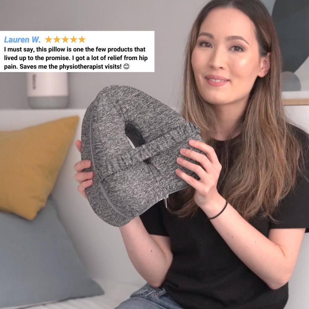 Joololo SmoothSpine™️ Ajustable Pillow - Relieve Hip Pain & Sciatica