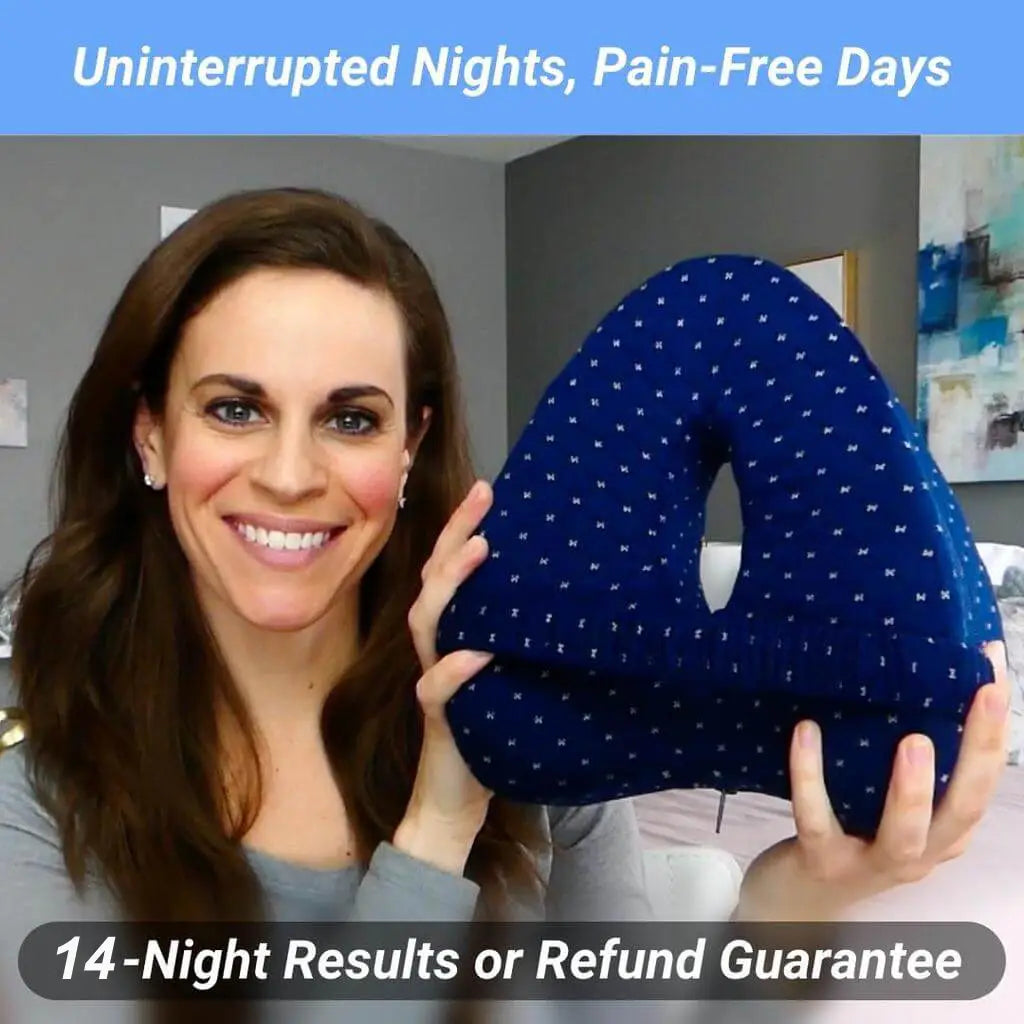 Joololo SmoothSpine™️ Ajustable Pillow - Relieve Hip Pain & Sciatica