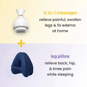 SootheLeg™️ 4-in-1 Massager - Relieve Painful & Swollen Leg