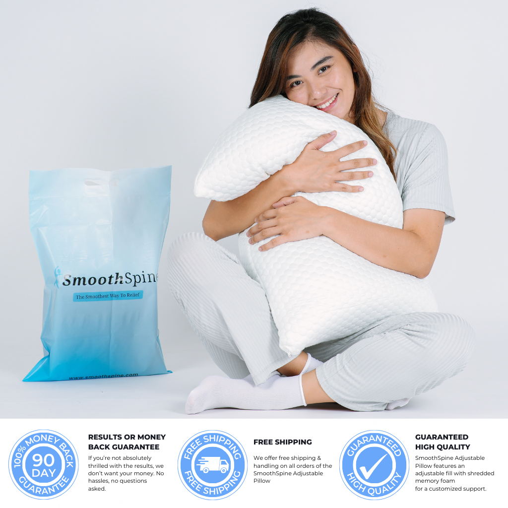 Joololo™ Adjustable Pillow - For Side, Back, Stomach Sleepers